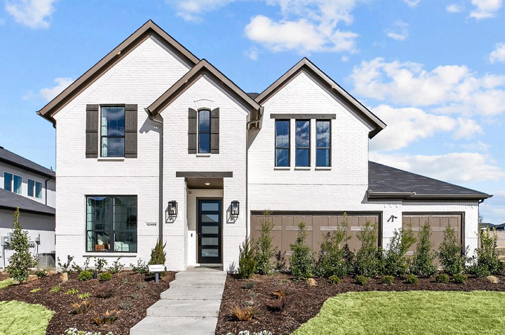 Rainer - 2 Story House Plans in Frisco TX