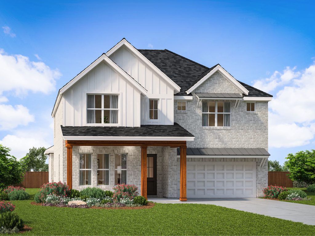 Weston Elv D - 2 Story House Plans in Frisco TX