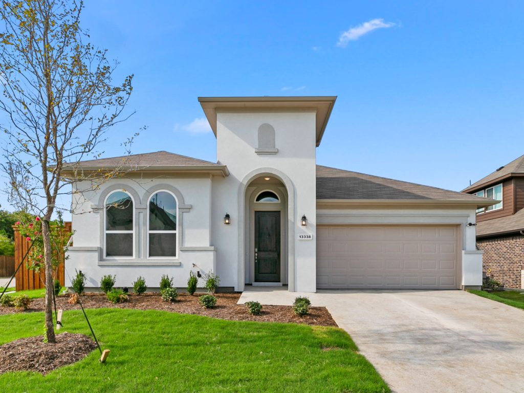 Sherwood Elv B - Single Story House Plans in Frisco TX
