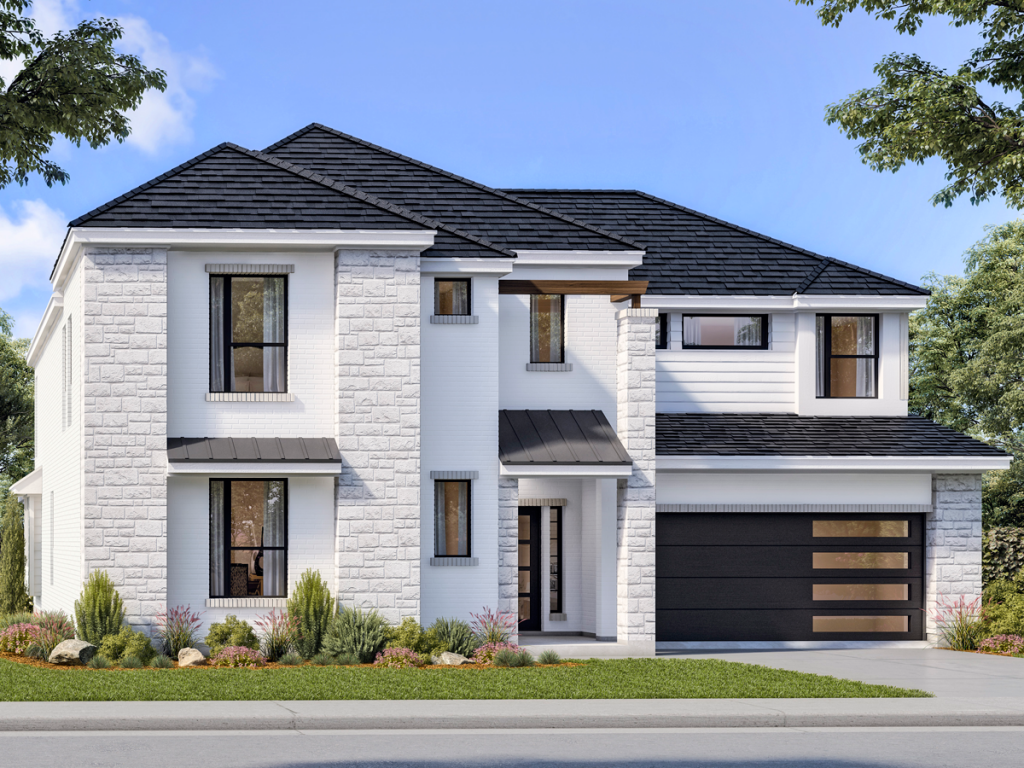 Middleton JRL - 2 Story House Plans in Frisco TX