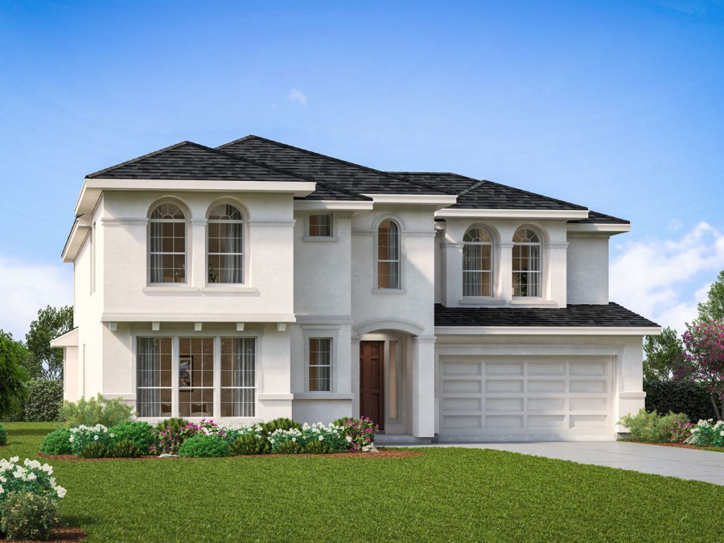 Middleton JRL - 2 Story House Plans in Frisco TX