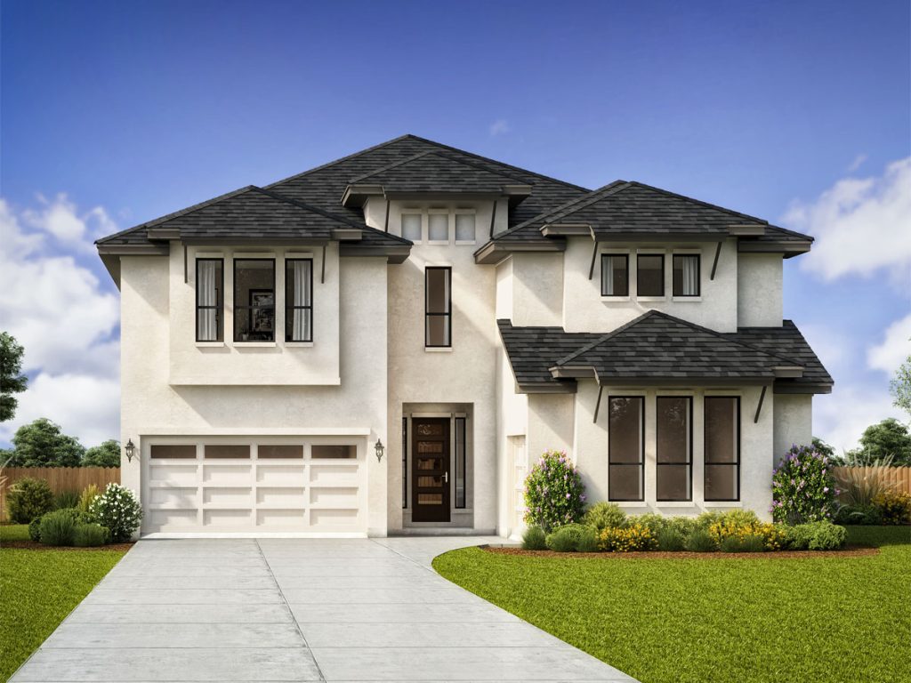 Diana JRL Elv D - 2 Story House Plans in Frisco TX