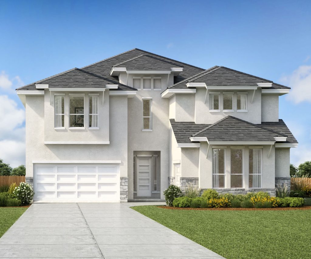 Diana JRL - 2 Story House Plans in Frisco TX