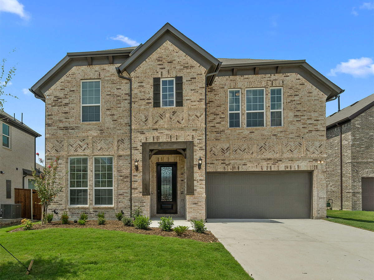 Weston - 2 Story House Plans in Frisco TX