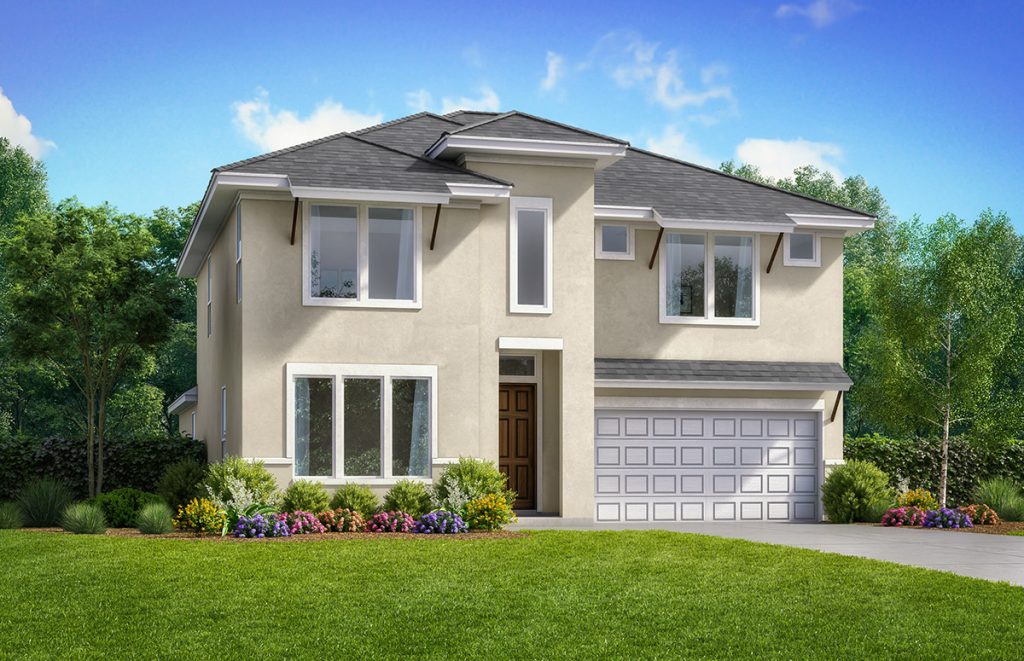 Harrington JRL Elv E - 2 Story House Plans in Frisco TX