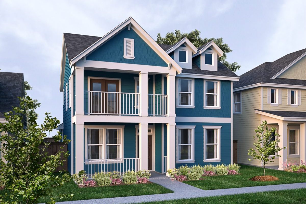 Magnolia - 2 Story House Plans in Rowlett TX