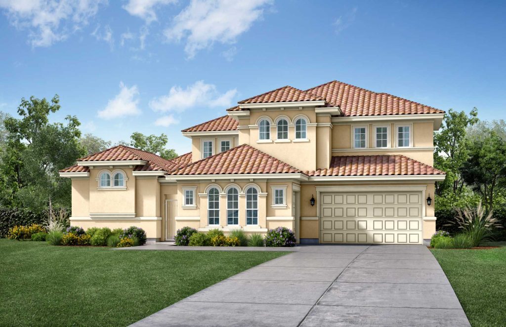 Windemere JRL Elv B - 2 Story House Plans in Frisco TX