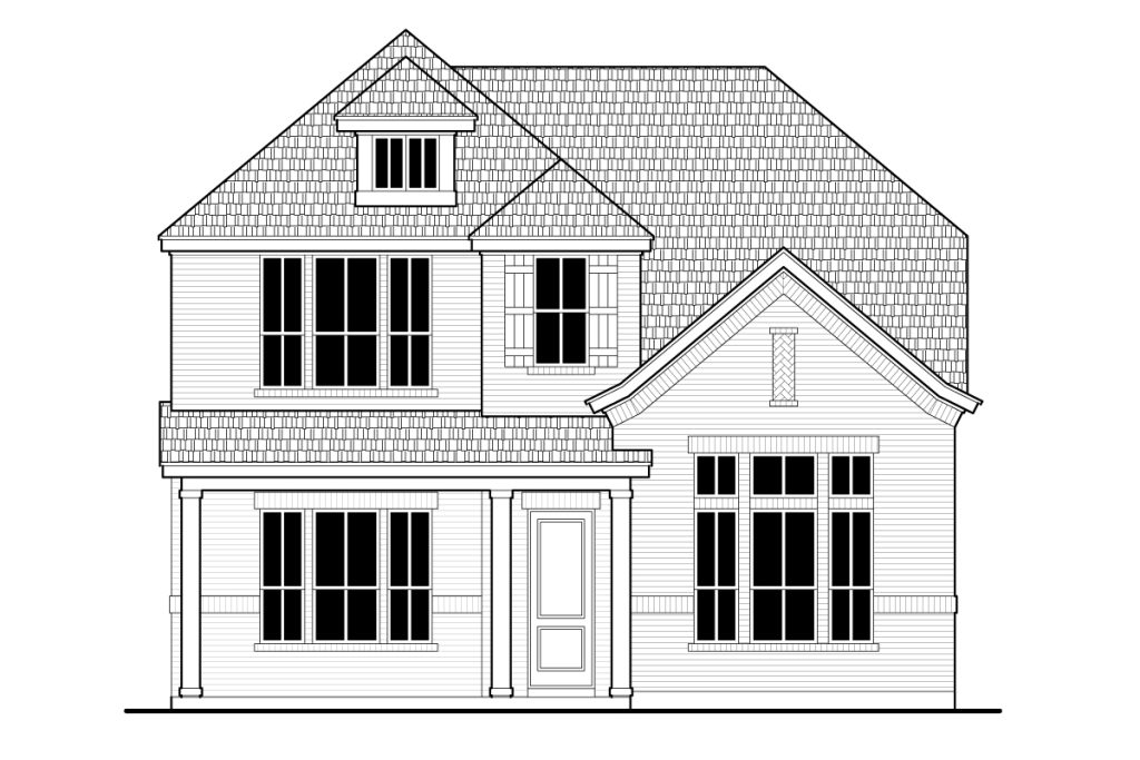 Edgewater - 2 Story House Plans in Rowlett TX