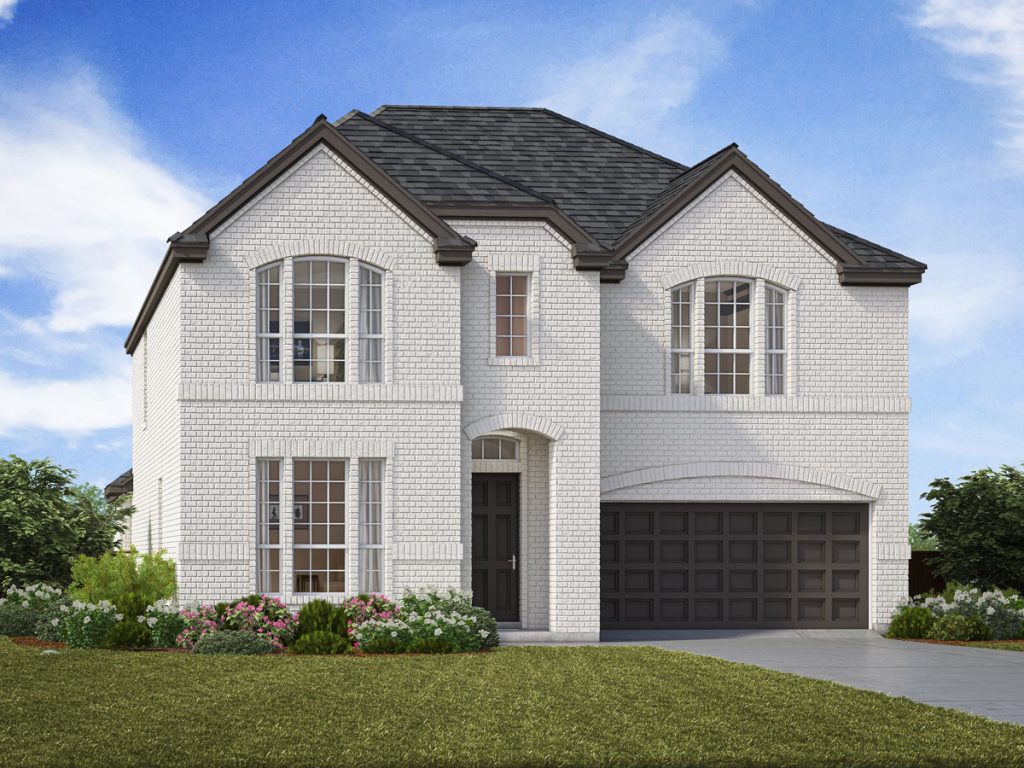 Cooper - 2 Story House Plans in Frisco TX
