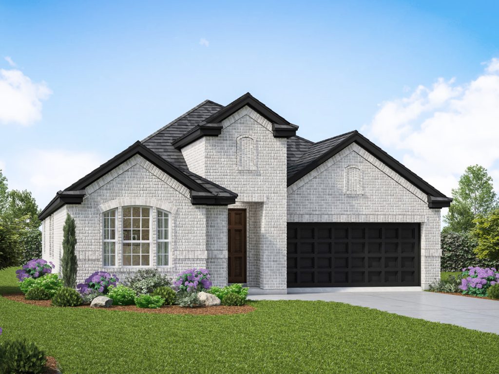 Sherwood - Single Story House Plans in Frisco TX