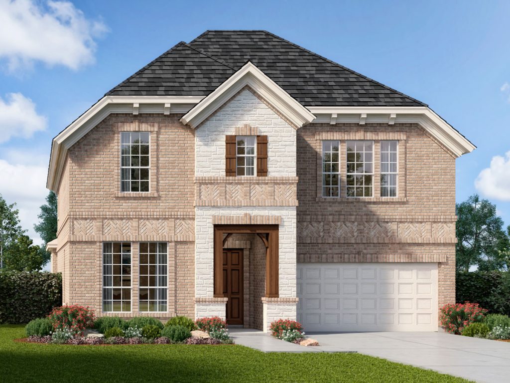Weston - 2 Story House Plans in Frisco TX