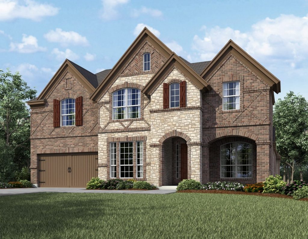 Homes in Flower Mound TX at Vickery | John R. Landon Homes