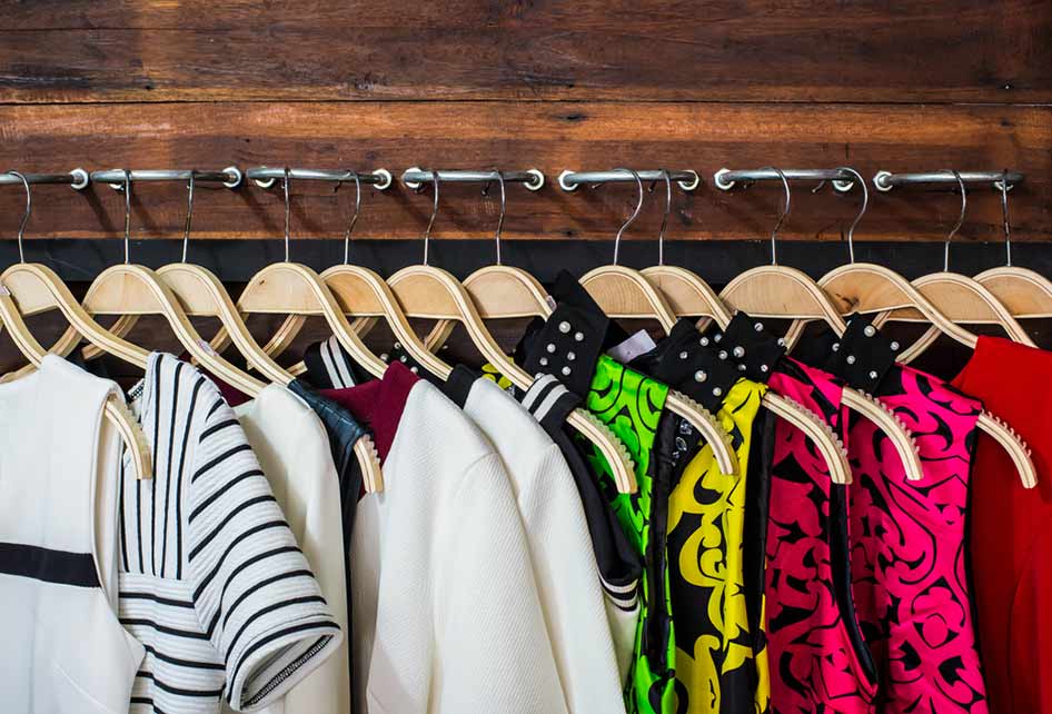 Marie kondo hanging discount clothes