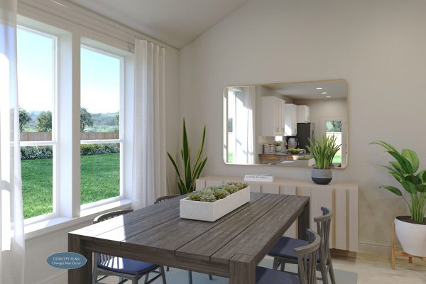 Landon Homes D373 Symmetry Kitchen Nook