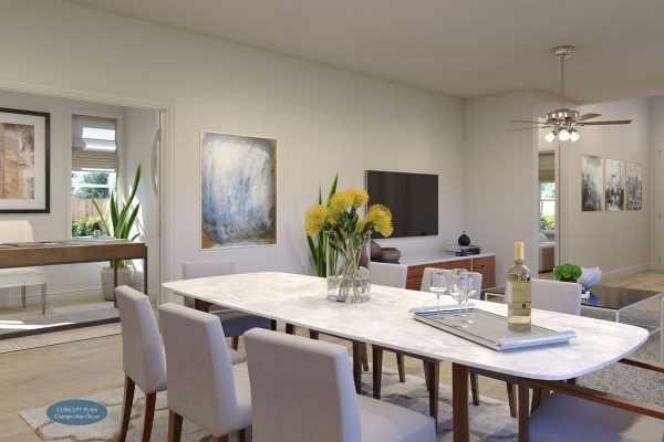 Landon Homes D377 Symmetry Dining 2