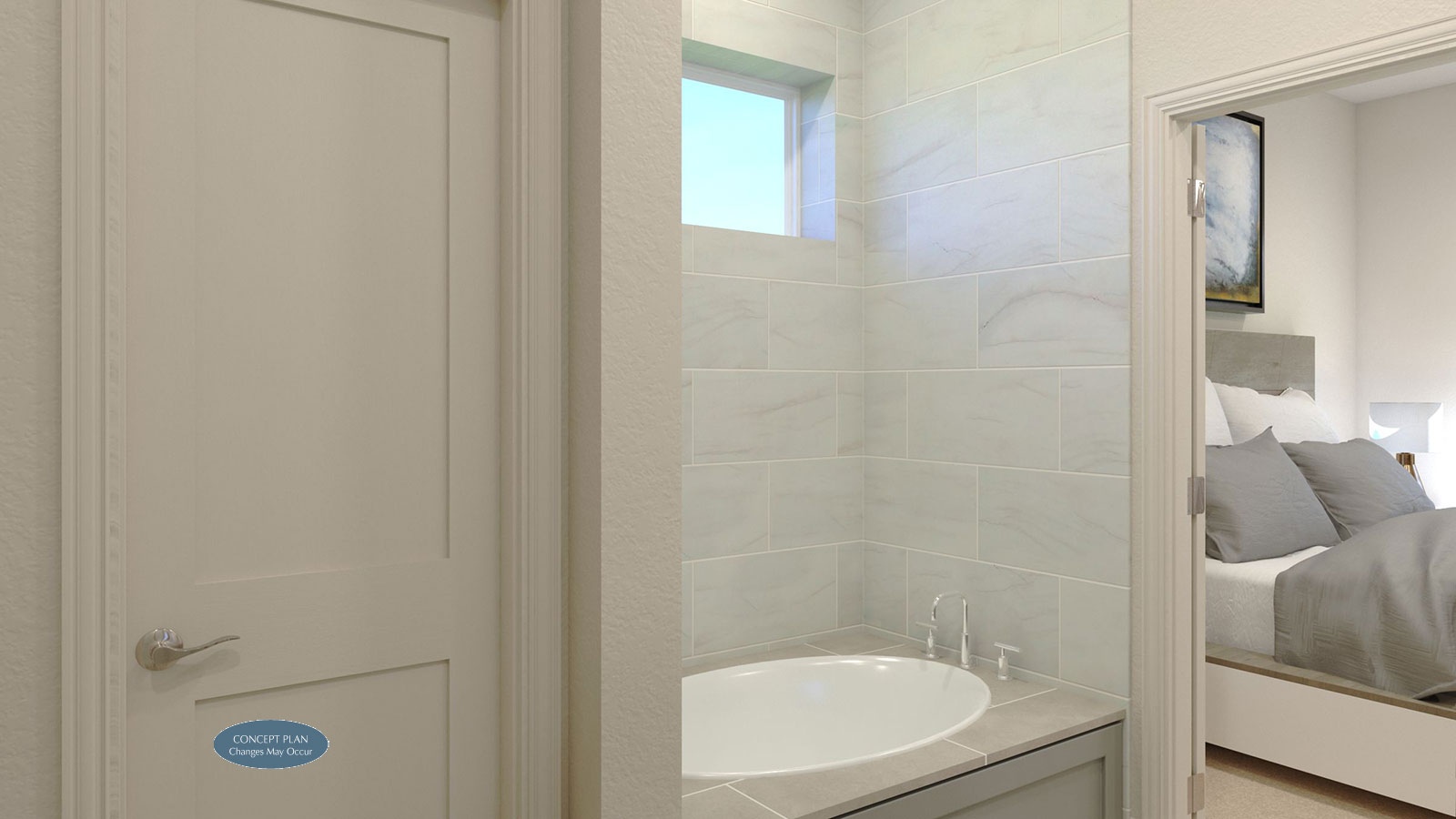 Landon Homes D411 Duets Bathroom