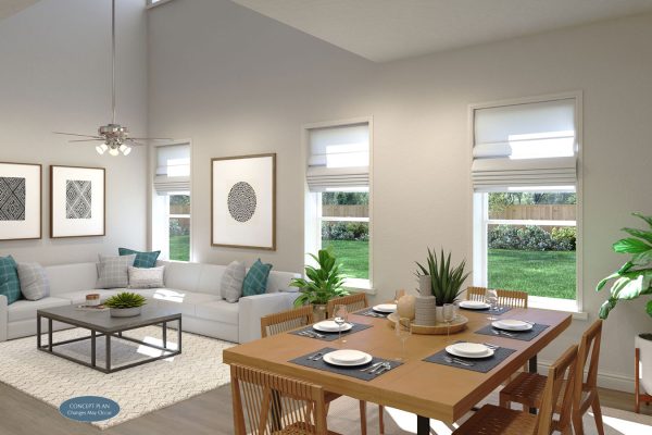 Landon Homes D415 Duets Living