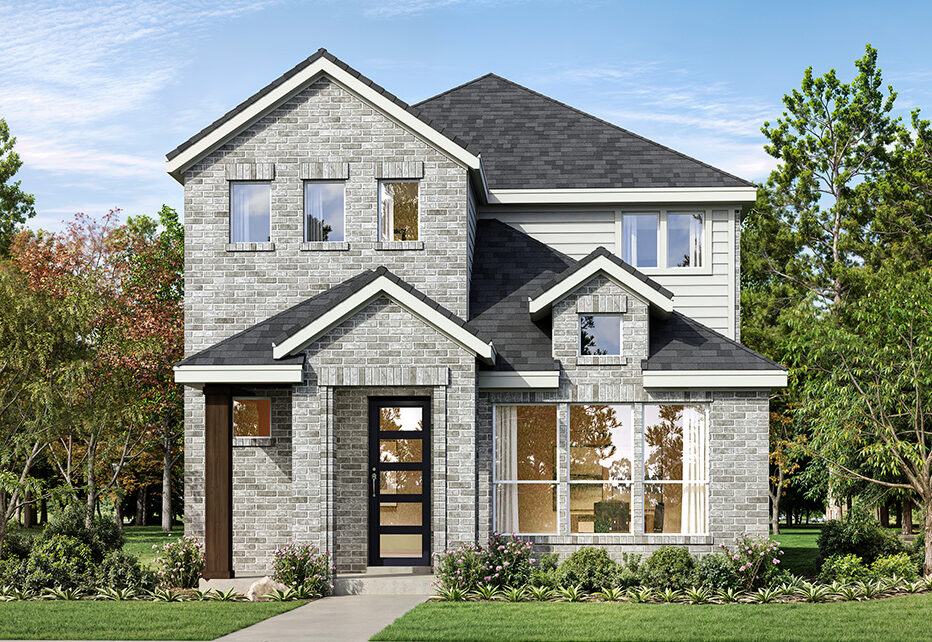 Symmetry D370 - 2 Story House Plans in TX